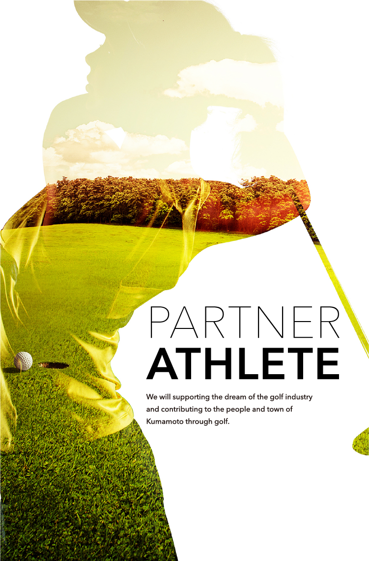 TOPイメージ・ゴルフをする親子の写真